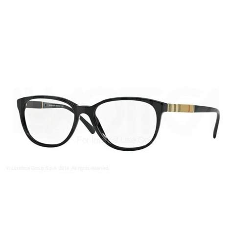 burberry be2172 3001 black plastic round eyeglasses w 52mm lens|Burberry BE 2172 3001 Unisex Round Eyeglasses Black 52mm.